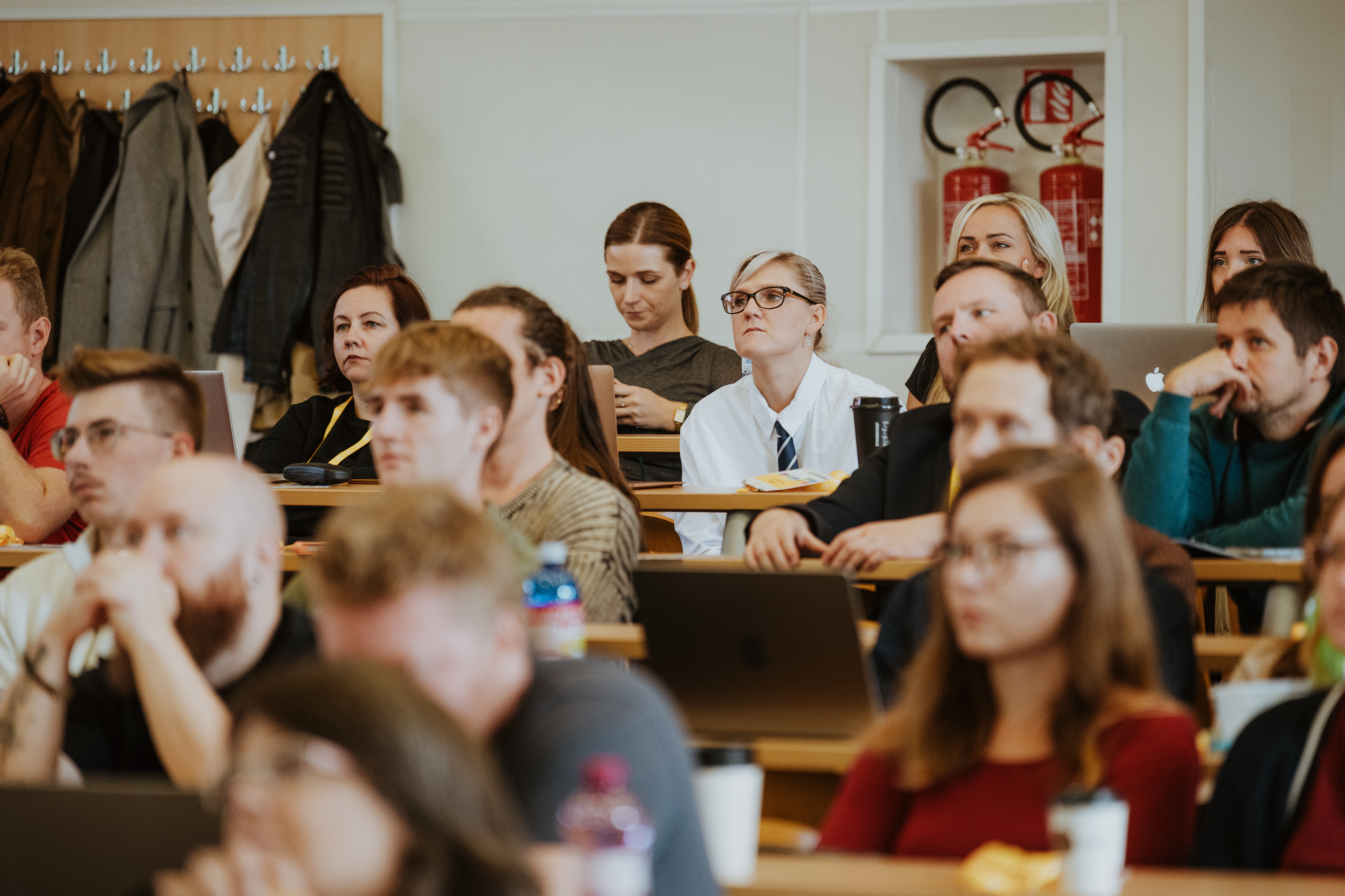 Studenti na přednášce Digisemestru 2024